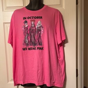 Women’s October Breast Cancer shirt. Size 2XL